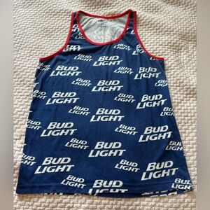 Bud Light Tank Top Size Medium